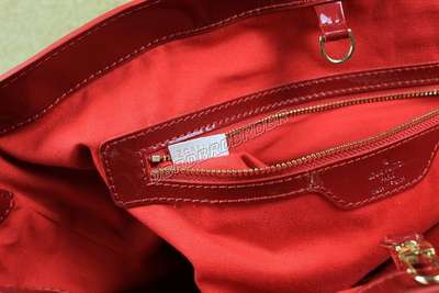 discount louis vuitton handbags monogram vernis m91649 red wholesale