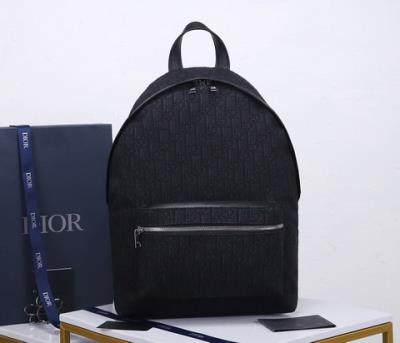 wholesale quality christian dior backpack oblique 93328 all black