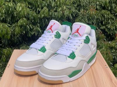 wholesale quality air jordan 4 model no. 415 pine green