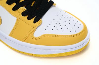 wholesale quality air jordan 1 low university gold