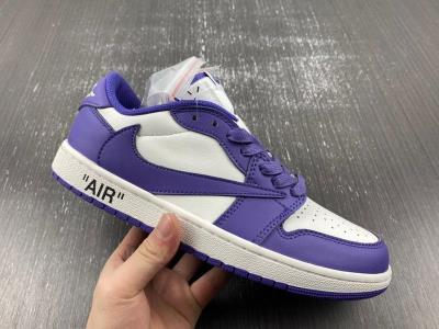 wholesale quality off model no. white x travis scott x air jordan 1 ow