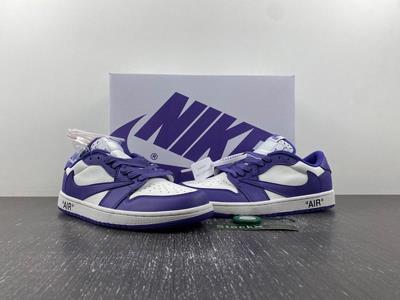 wholesale quality off model no. white x travis scott x air jordan 1 ow