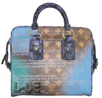 Discount Louis Vuitton Handbags Monogram Jokes 95739 blue Wholesale