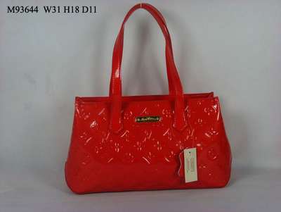 Discount Louis Vuitton Handbags Monogram Vernis 93644 Red Wholesale