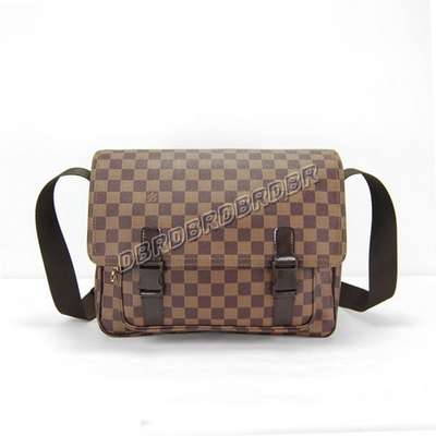 Discount Louis Vuitton Handbags Damier Ebene Canvas N51125 Coffee Wholesale