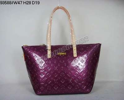 Discount Louis Vuitton Handbags Monogram Vernis M93588 purple Wholesale