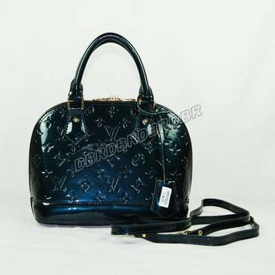 Discount Louis Vuitton Handbags Monogram Vernis M91606 blue Wholesale