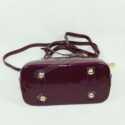 discount louis vuitton handbags monogram vernis m91606 purple wholesale