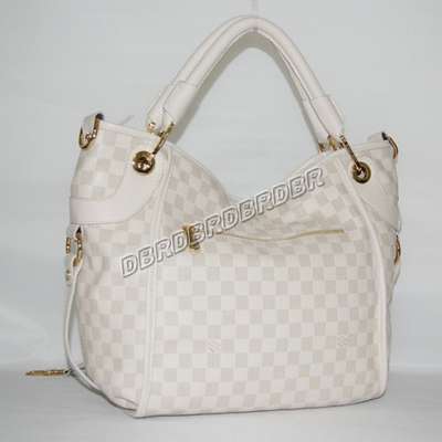 discount louis vuitton handbags leather n1053 white wholesale