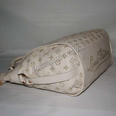 discount louis vuitton handbags leather m1053 white wholesale