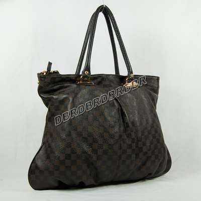 discount louis vuitton handbags leather n45701 coffee wholesale