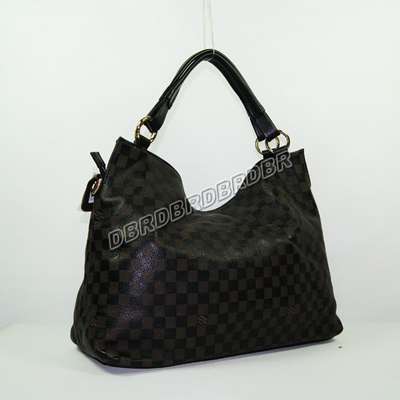 discount louis vuitton handbags leather n95094 black wholesale