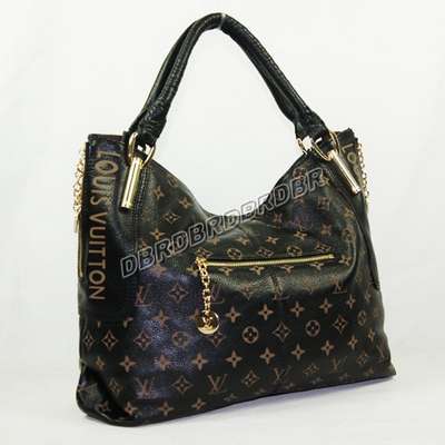 discount louis vuitton handbags leather m96113 black wholesale