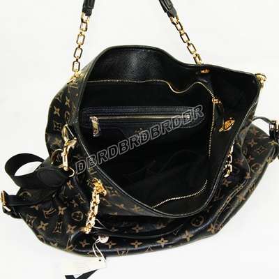 discount louis vuitton handbags leather m91952 black wholesale