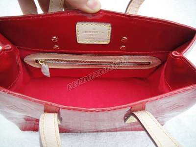 discount louis vuitton handbags monogram vernis m91993 red wholesale