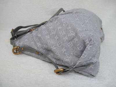 discount louis vuitton handbags monogram denim m95838 gray wholesale