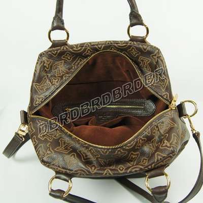 discount louis vuitton handbags leather m1058 coffee wholesale