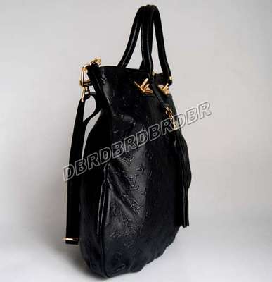 discount louis vuitton handbags leather m95117 black wholesale