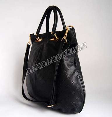 discount louis vuitton handbags leather m95117 black wholesale