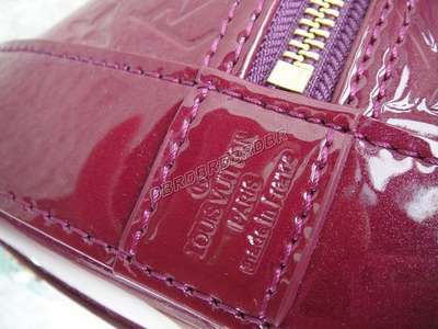 discount louis vuitton handbags monogram vernis m93625 purple wholesale