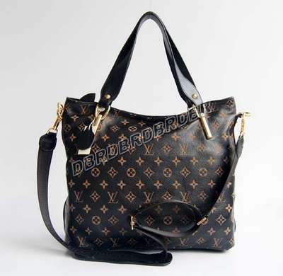 discount louis vuitton handbags leather m95826 monogram black wholesale