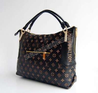 discount louis vuitton handbags leather m95827 monogram black wholesale