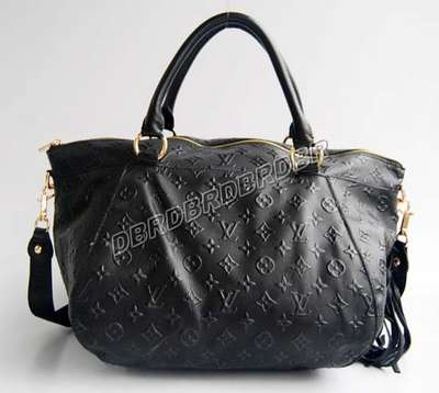 Discount Louis Vuitton Handbags Leather M95898 black Wholesale