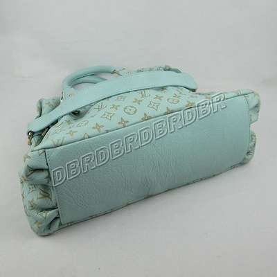 discount louis vuitton handbags leather m95007 light blue wholesale