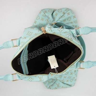 discount louis vuitton handbags leather m95007 light blue wholesale