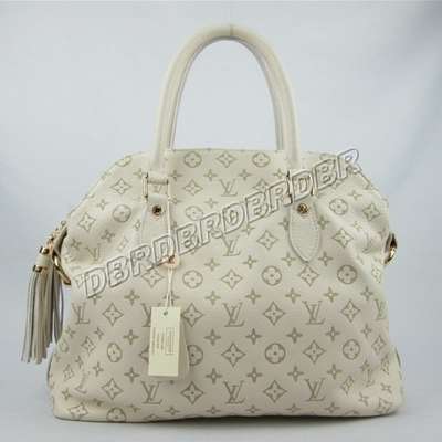 Discount Louis Vuitton Handbags Leather M95980 beige white Wholesale