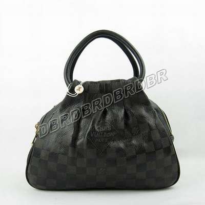 Discount Louis Vuitton Handbags Leather N41230 black Wholesale