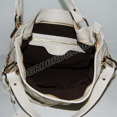 discount louis vuitton handbags leather m96060 beige white wholesale