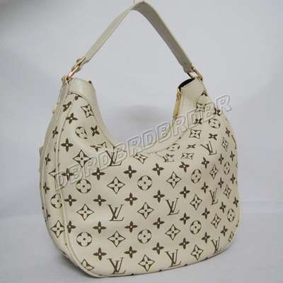 discount louis vuitton handbags leather m3036 beige white wholesale