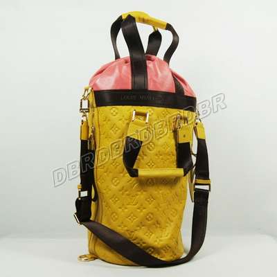 Discount Louis Vuitton Handbags Leather M40361 yellow Wholesale