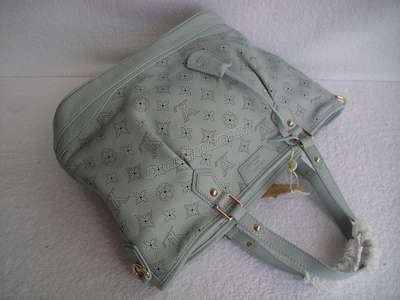 discount louis vuitton handbags monogram mahina m93176 blue wholesale