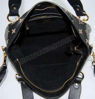 discount louis vuitton handbags leather m95824 monogram black wholesale