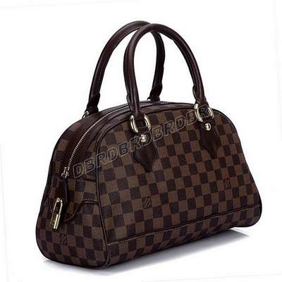 Discount Louis Vuitton Handbags Damier Ebene Canvas N60008 Coffee Wholesale