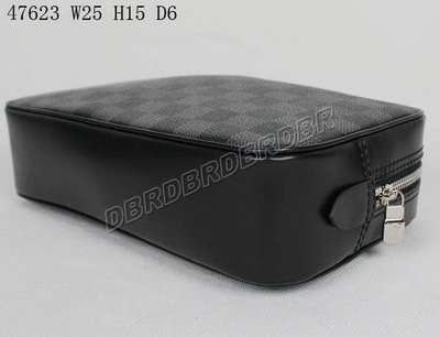 discount louis vuitton handbags damier graphite canvas n47623 black wholesale