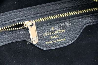 discount louis vuitton handbags leather m98034 black wholesale