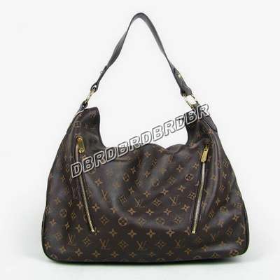 Discount Louis Vuitton Handbags Leather M40354 Coffee Wholesale