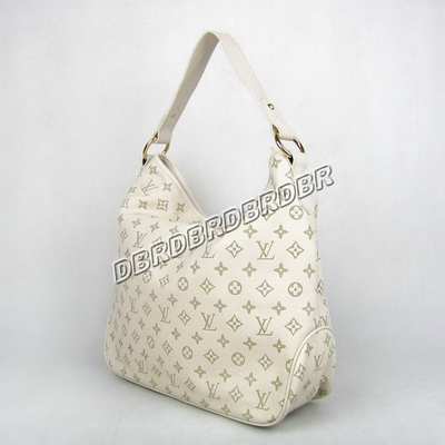 discount louis vuitton handbags leather m40354 beige white wholesale