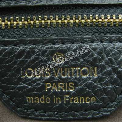 discount louis vuitton handbags leather m40578 black wholesale