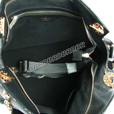 discount louis vuitton handbags leather m95178 black wholesale