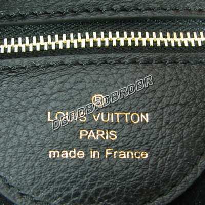 discount louis vuitton handbags leather n95178 black wholesale