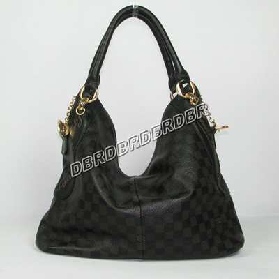 discount louis vuitton handbags leather m98556 black wholesale