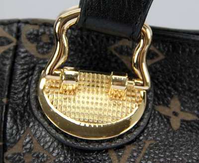 discount louis vuitton handbags leather m98035 monogram black wholesale