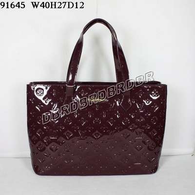 Discount Louis Vuitton Handbags Monogram Vernis M91645 purple Wholesale