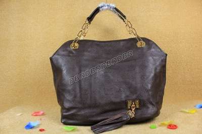 Discount Louis Vuitton Handbags Leather M97831 coffee leather Wholesale