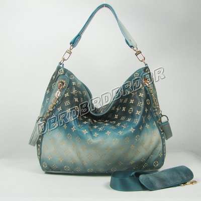 Discount Louis Vuitton Handbags Leather M95006 blue Wholesale