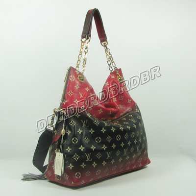 discount louis vuitton handbags leather m95130 red wholesale